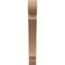 Ekena Millwork 3-inch W x 18-inch D x 24-inch H Olympic Rough Cedar Woodgrain TimberThane Knee Brace, Primed BRCUR03X18X24OLYRCPR - alternate 6